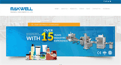 Desktop Screenshot of makwell.com